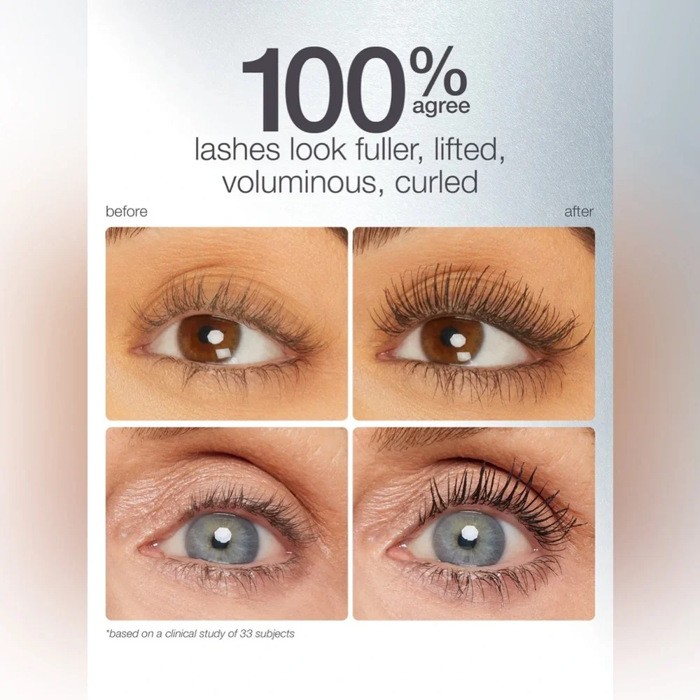 Lights Camera Lashes Platinum Lash Serum Mascara Black Brand New Box Full Size